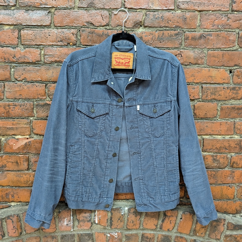 Levi's Dark Blue Corduroy Jacket